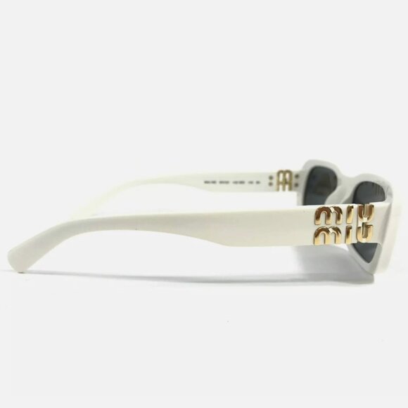 Miu Miu Sunglasses Dark White Frames Sunglasses main image 4